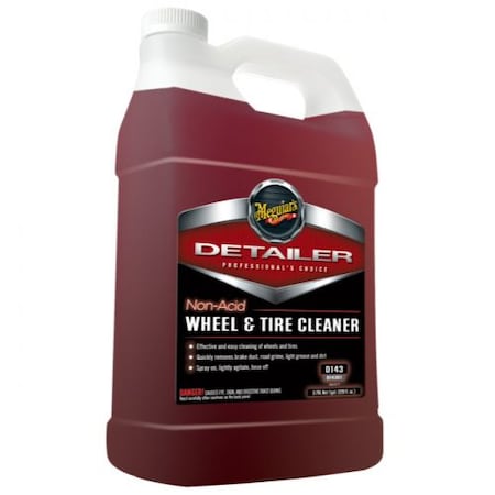 Meguiars Inc WHEEL & TIRE CLEANER NON ACID GALLON MGD-14301